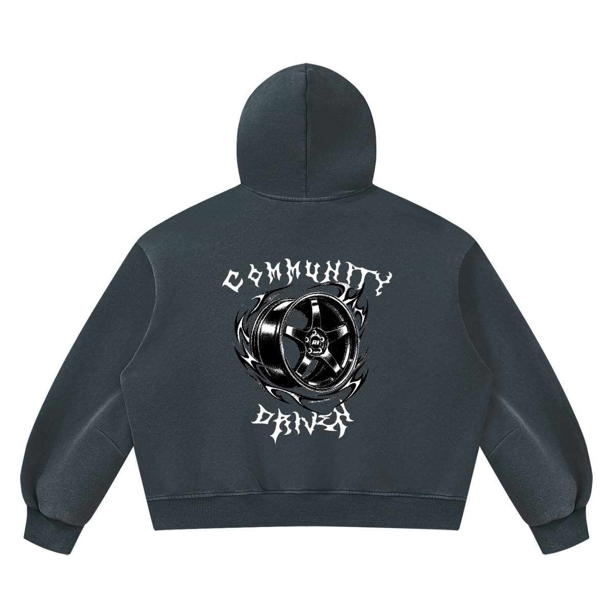 Revv Social Club - Unisex Vintage Boxy Hoodie