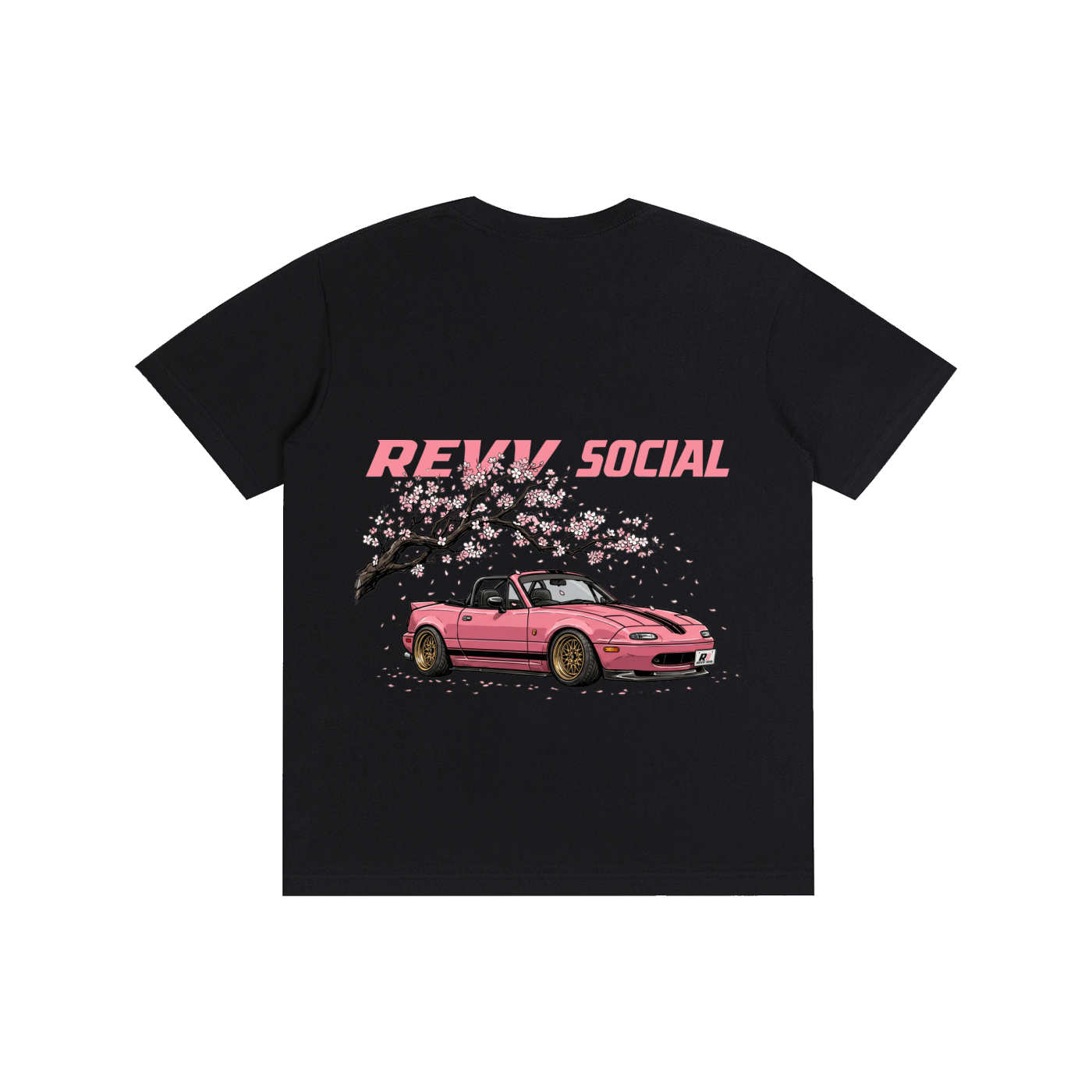 Cherry Blossom Revv Social - Unisex T-Shirt
