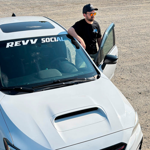 Classic Revv Social - Windshield Banner