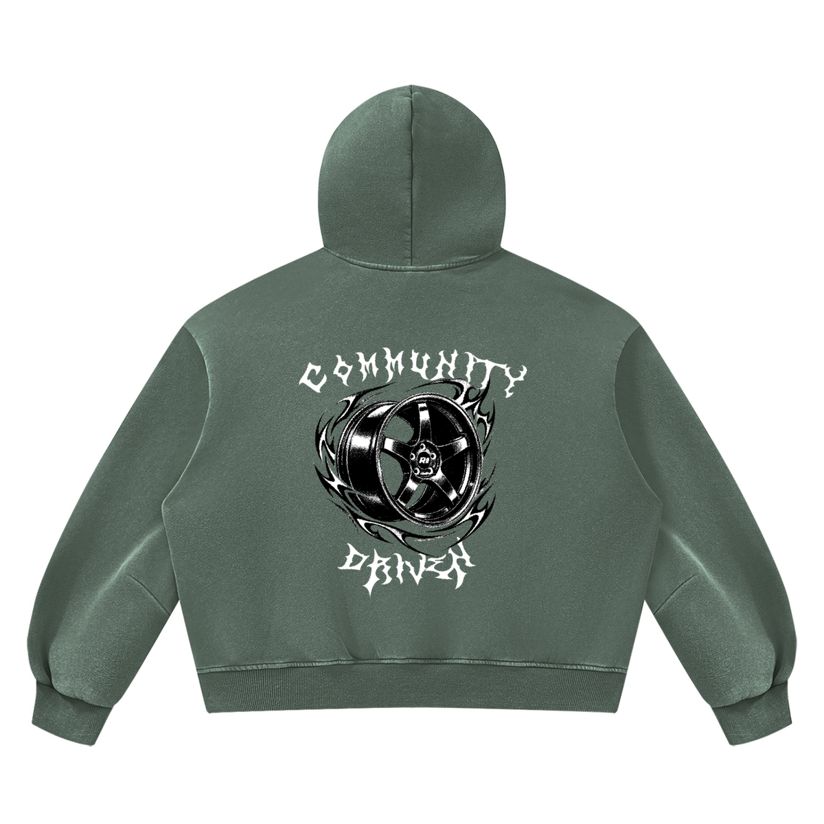 Revv Social Club - Unisex Vintage Boxy Hoodie