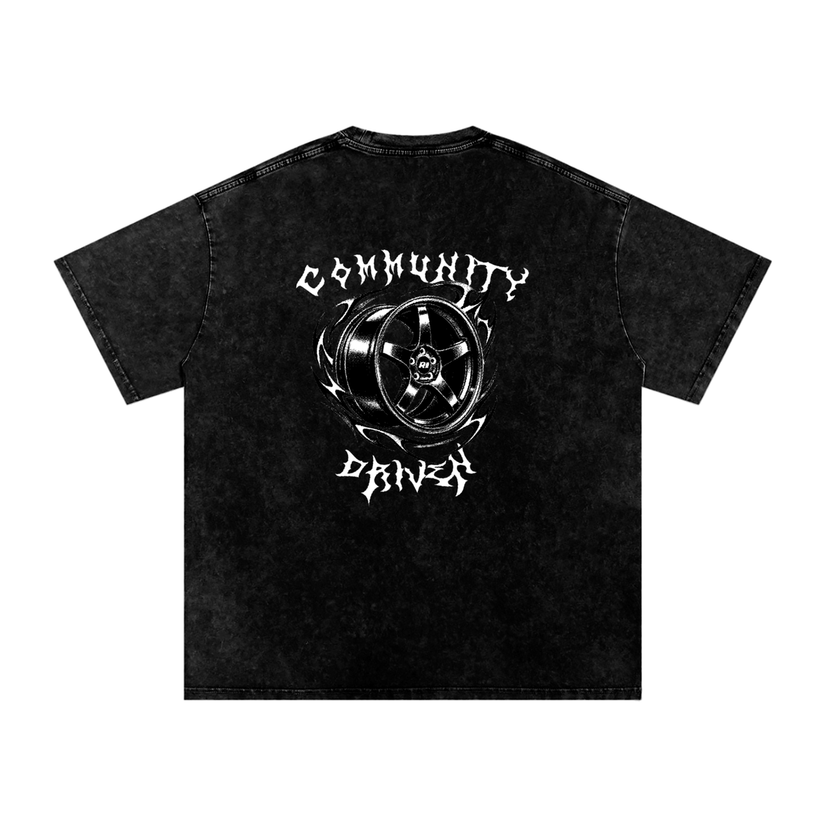 Revv Social Club - Washed Oversized T-Shirt