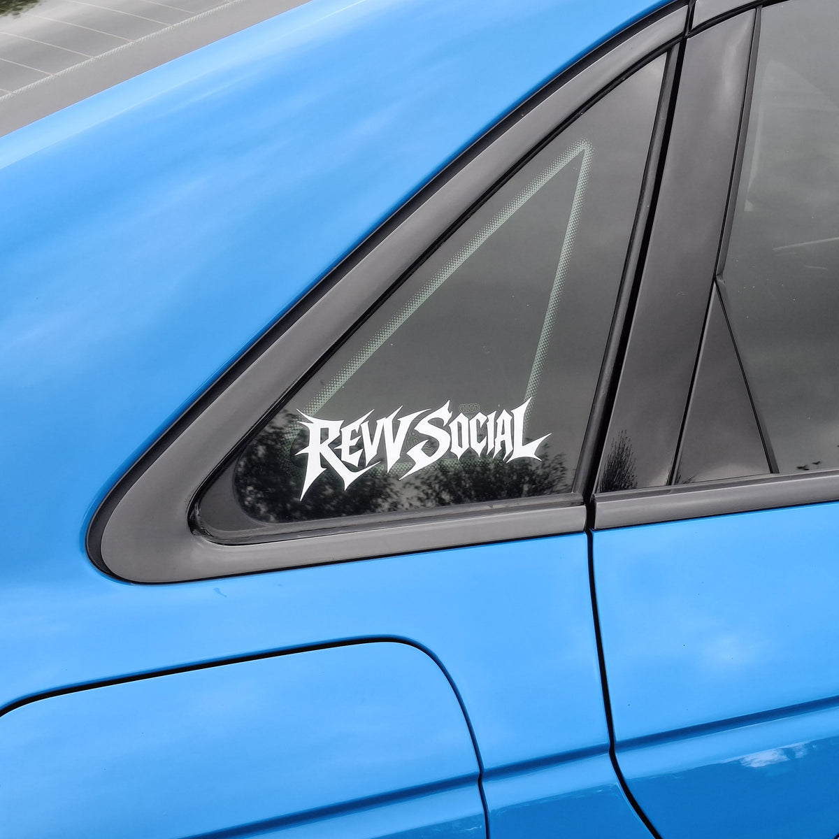 Revv Social Metal - Decal