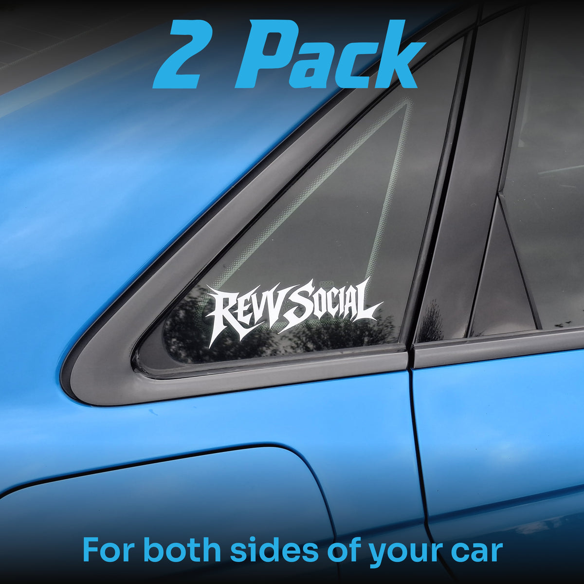 Metal Revv Social 2 Pack - Decals