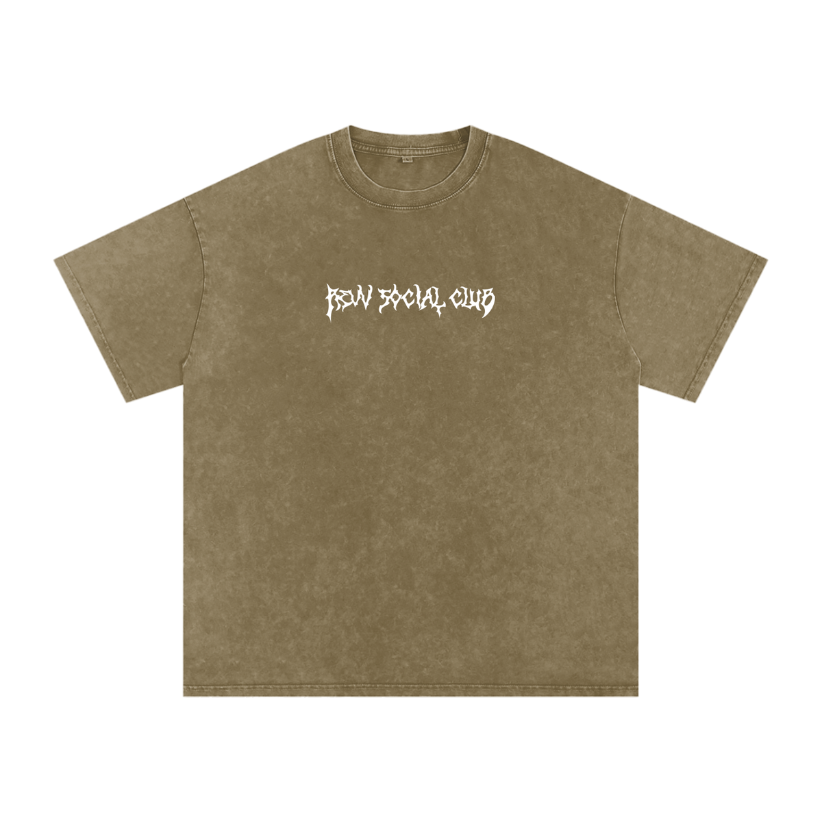Revv Social Club - Washed Oversized T-Shirt