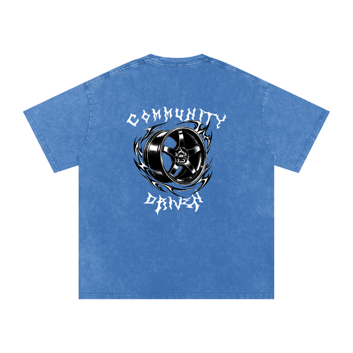 Revv Social Club - Washed Oversized T-Shirt