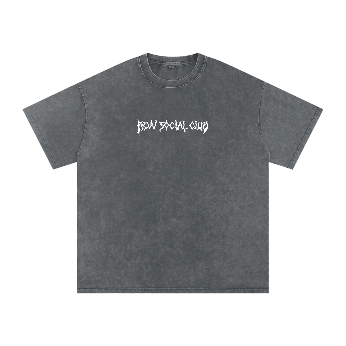 Revv Social Club - Washed Oversized T-Shirt