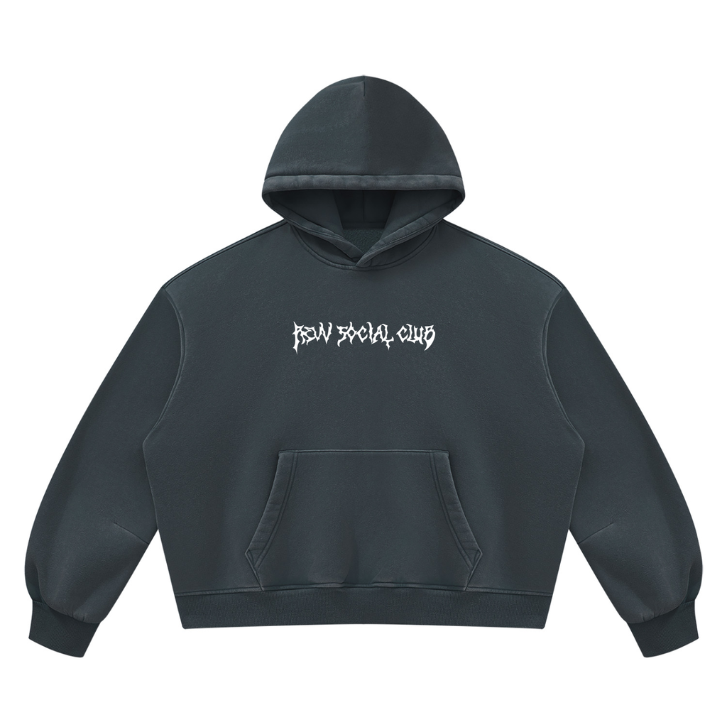 Revv Social Club - Unisex Vintage Boxy Hoodie