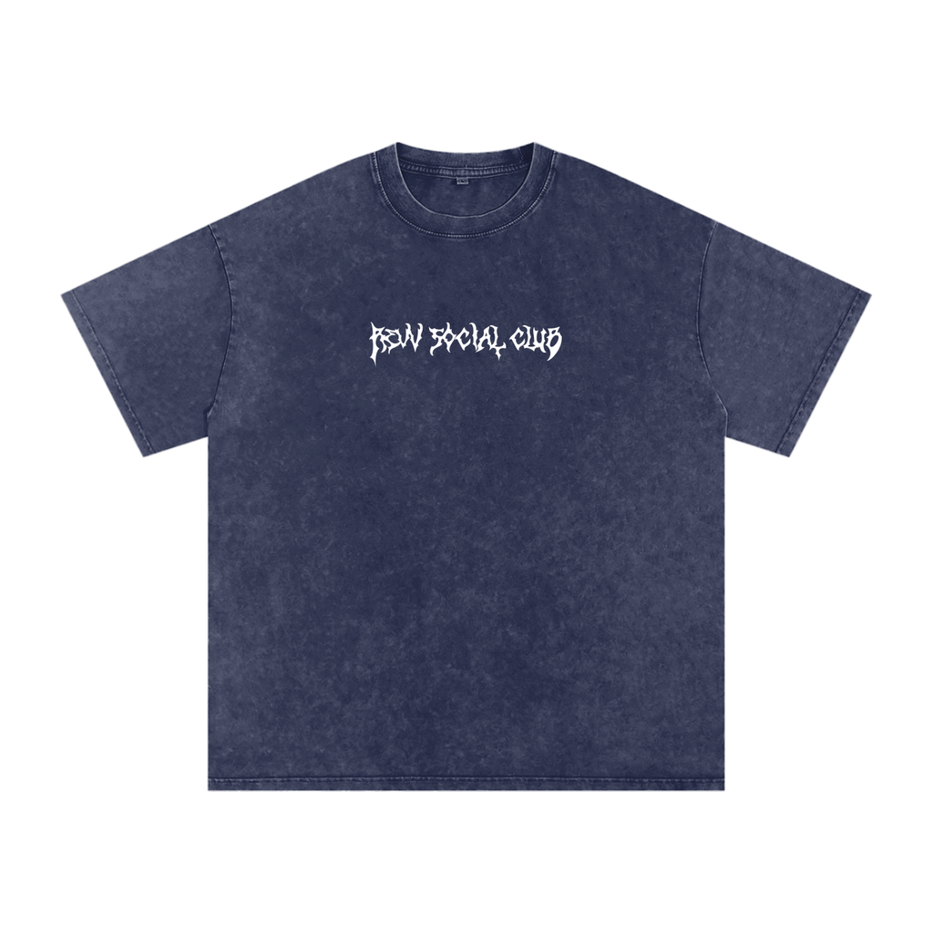 Revv Social Club - Washed Oversized T-Shirt