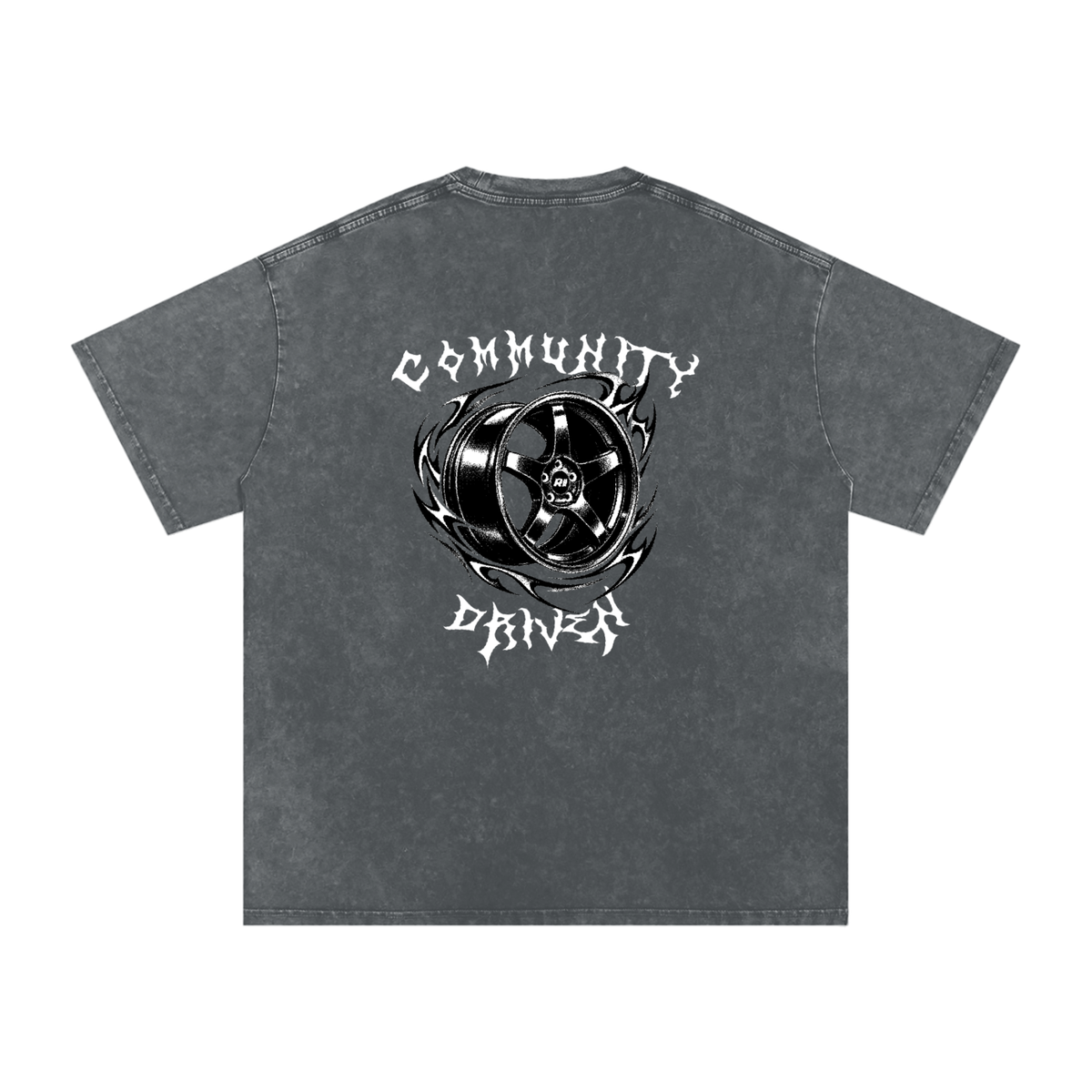 Revv Social Club - Washed Oversized T-Shirt