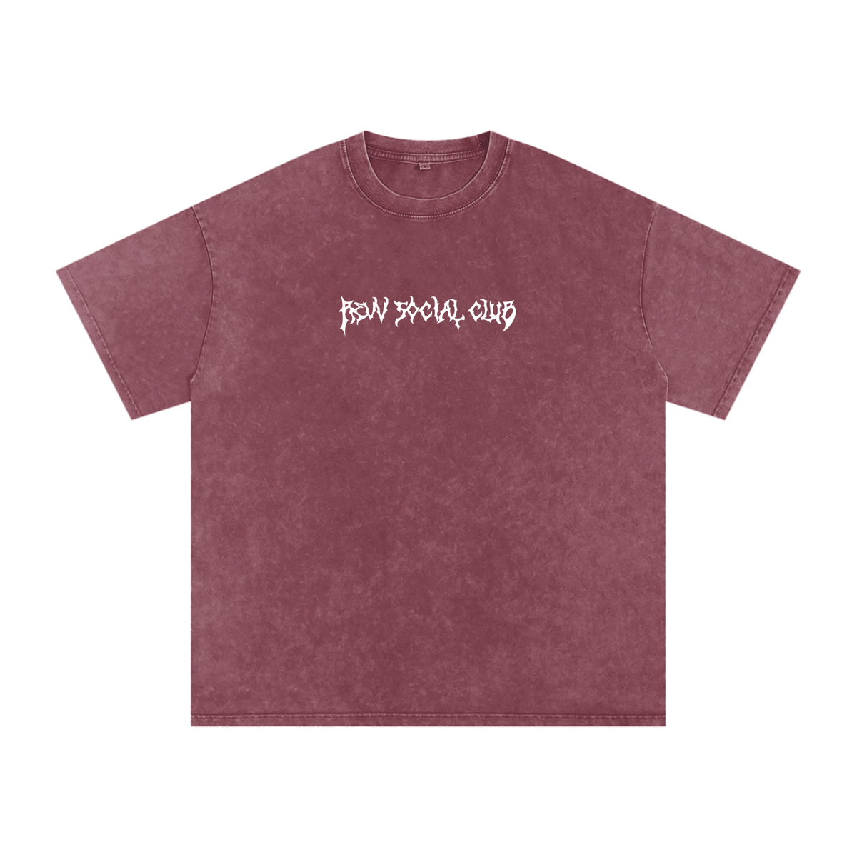Revv Social Club - Washed Oversized T-Shirt