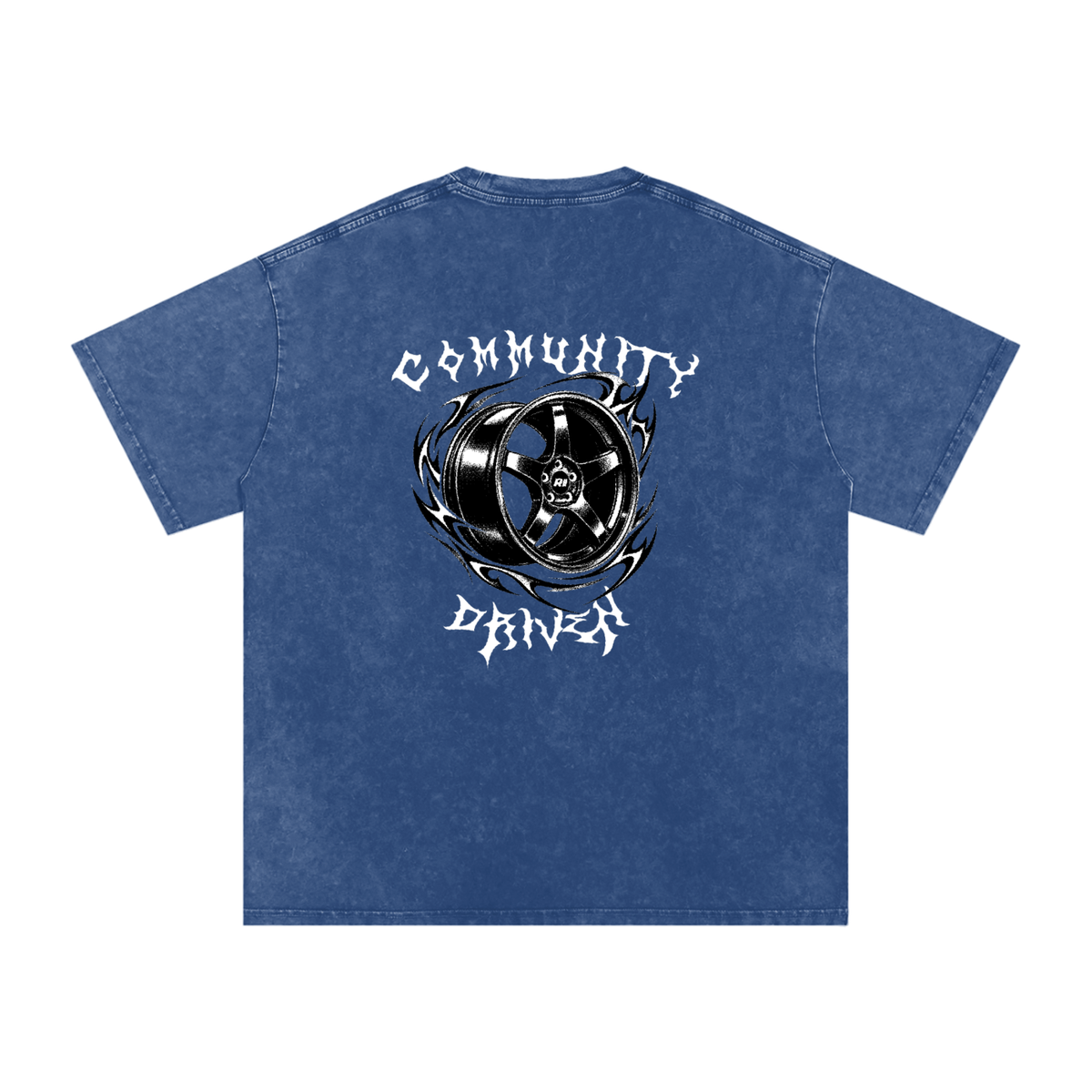 Revv Social Club - Washed Oversized T-Shirt
