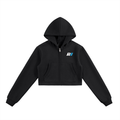 JDM Prototypes Revv Social - Woman Cropped Zip-Up Hoodie