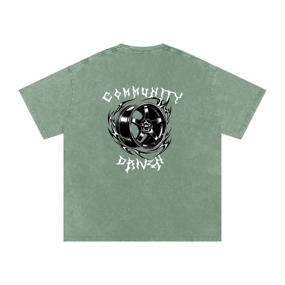 Revv Social Club - Washed Oversized T-Shirt