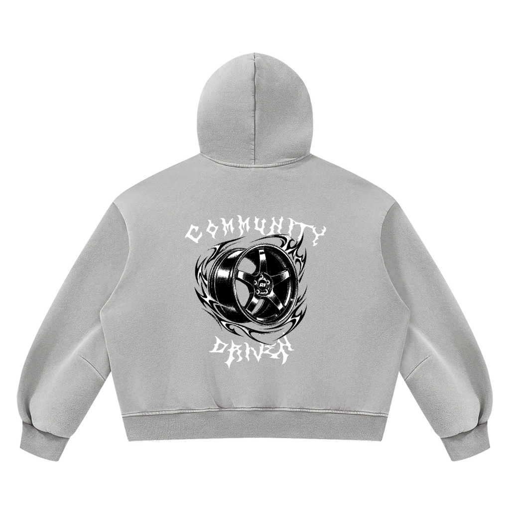 Revv Social Club - Unisex Vintage Boxy Hoodie