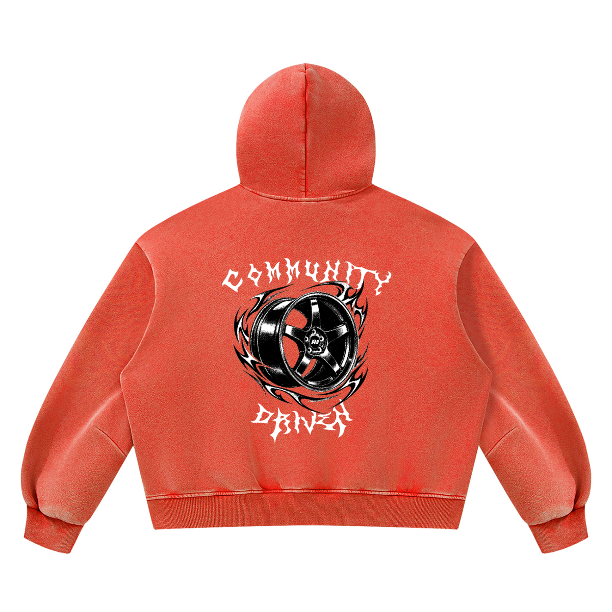 Revv Social Club - Unisex Vintage Boxy Hoodie