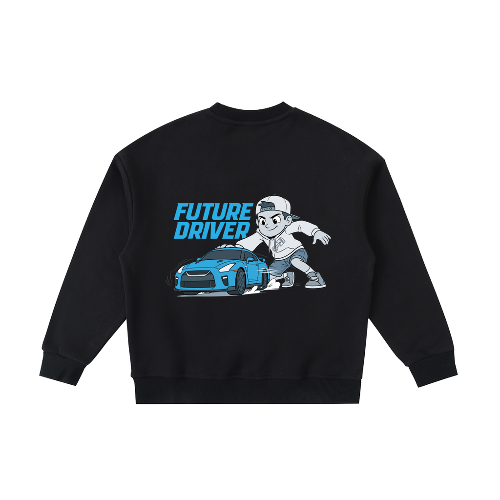Future Driver - Kids' Crewneck Sweatshirt