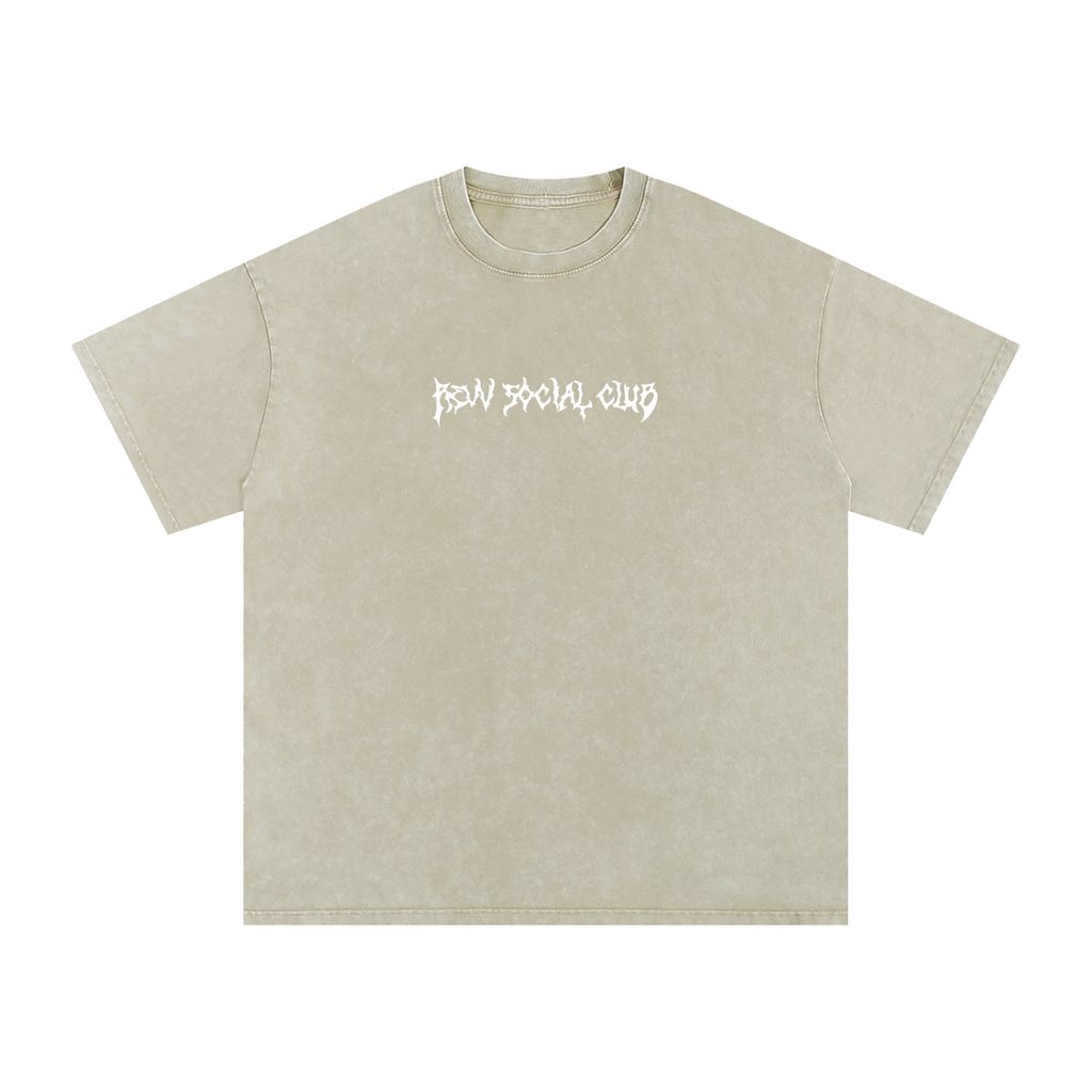 Revv Social Club - Washed Oversized T-Shirt
