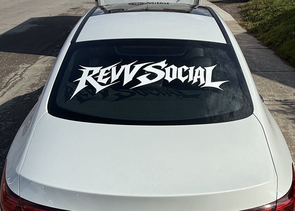 Revv Social Metal - Backglass Banner