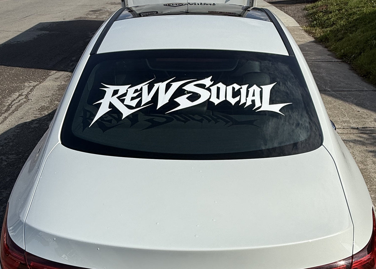 Revv Social Metal - Backglass Banner