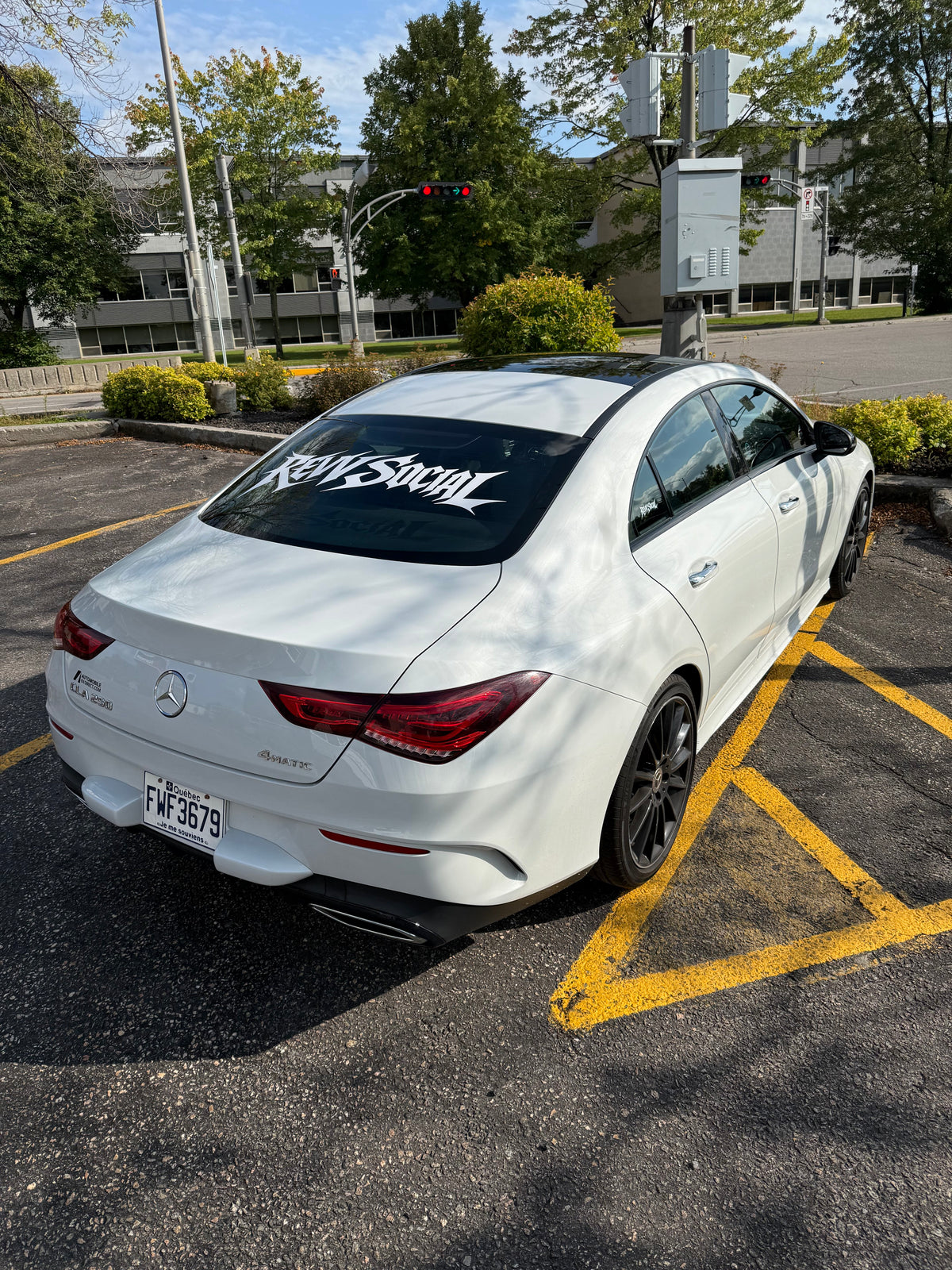 Revv Social Metal - Backglass Banner