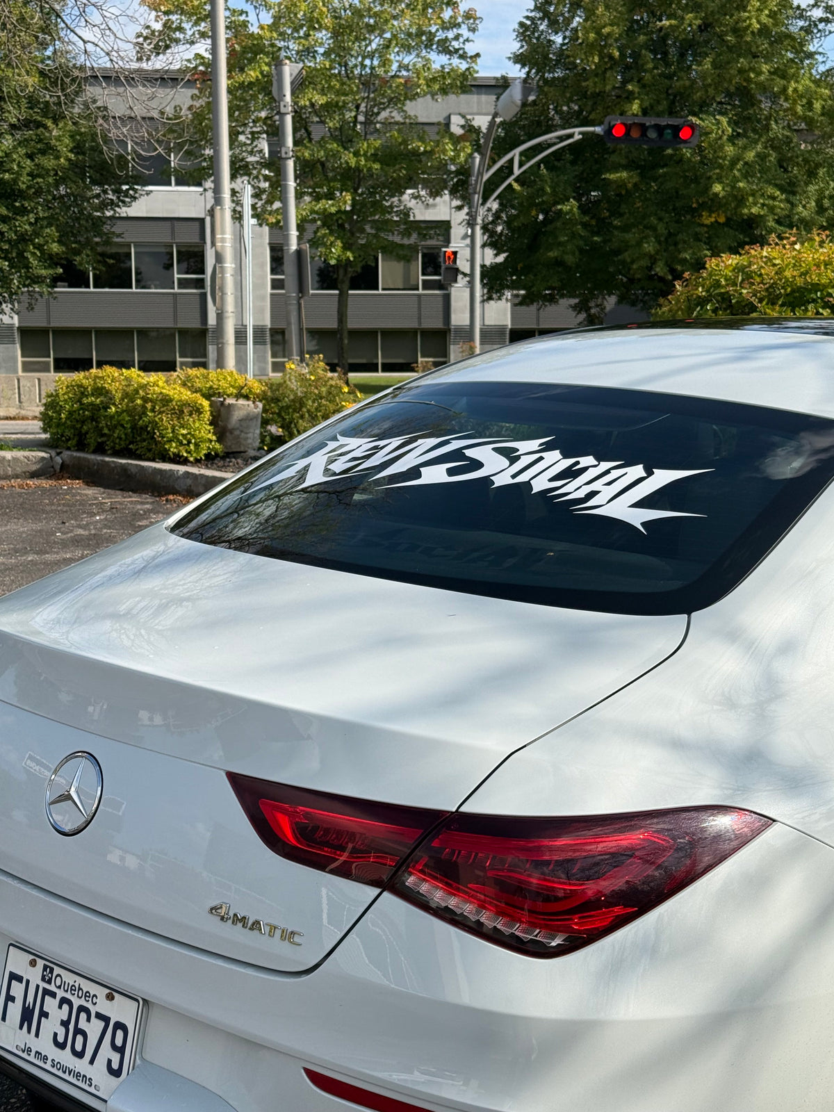 Revv Social Metal - Backglass Banner
