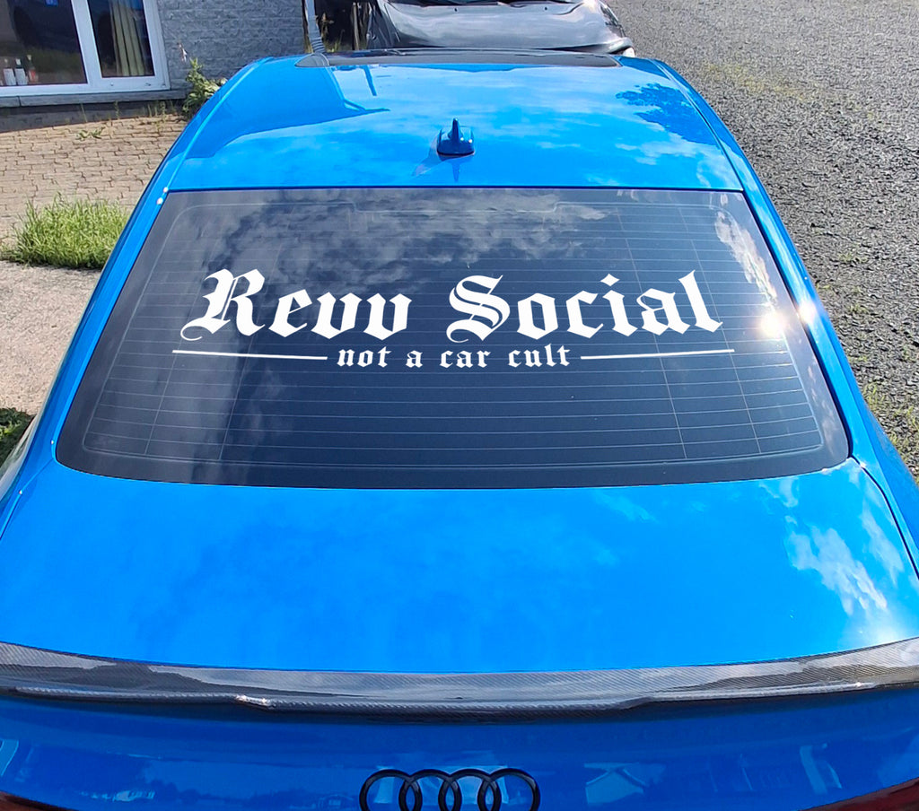 Not a Car Cult - Windshield Banner
