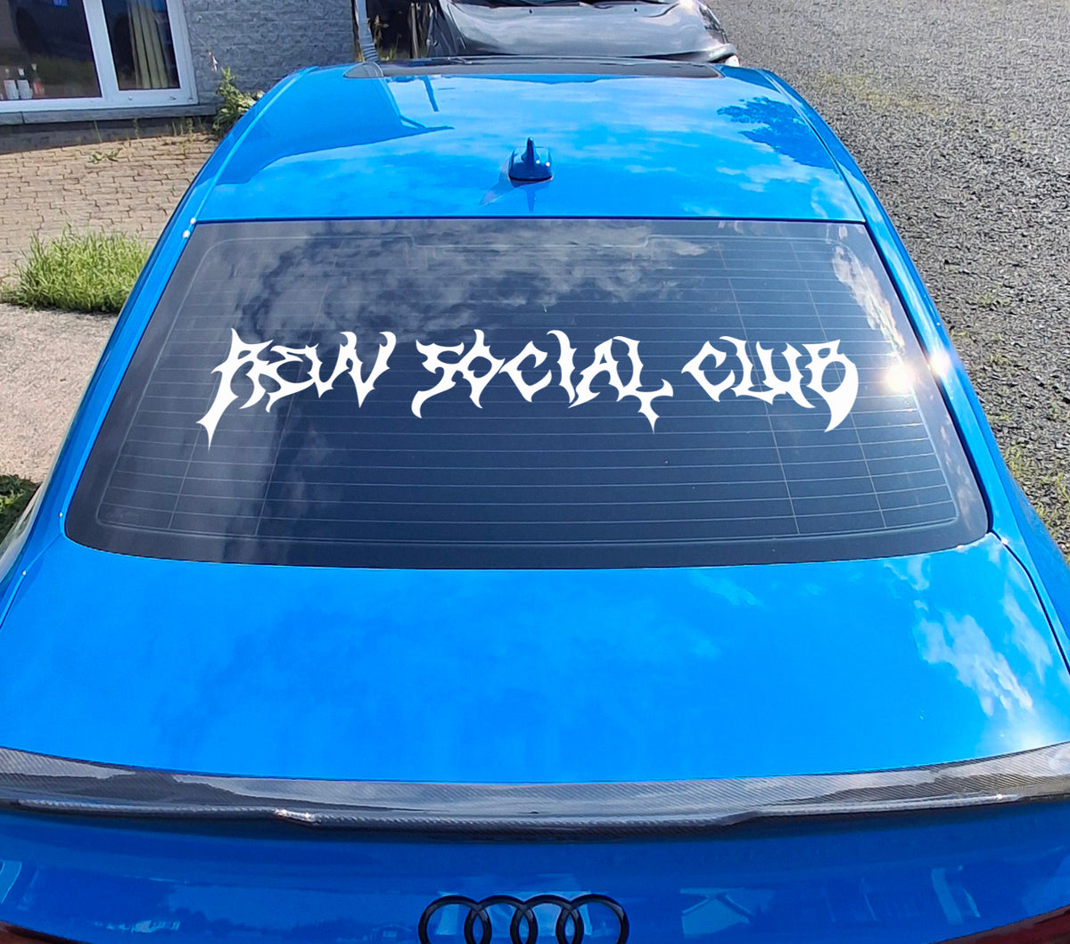 Revv Social Club - Windshield Banner