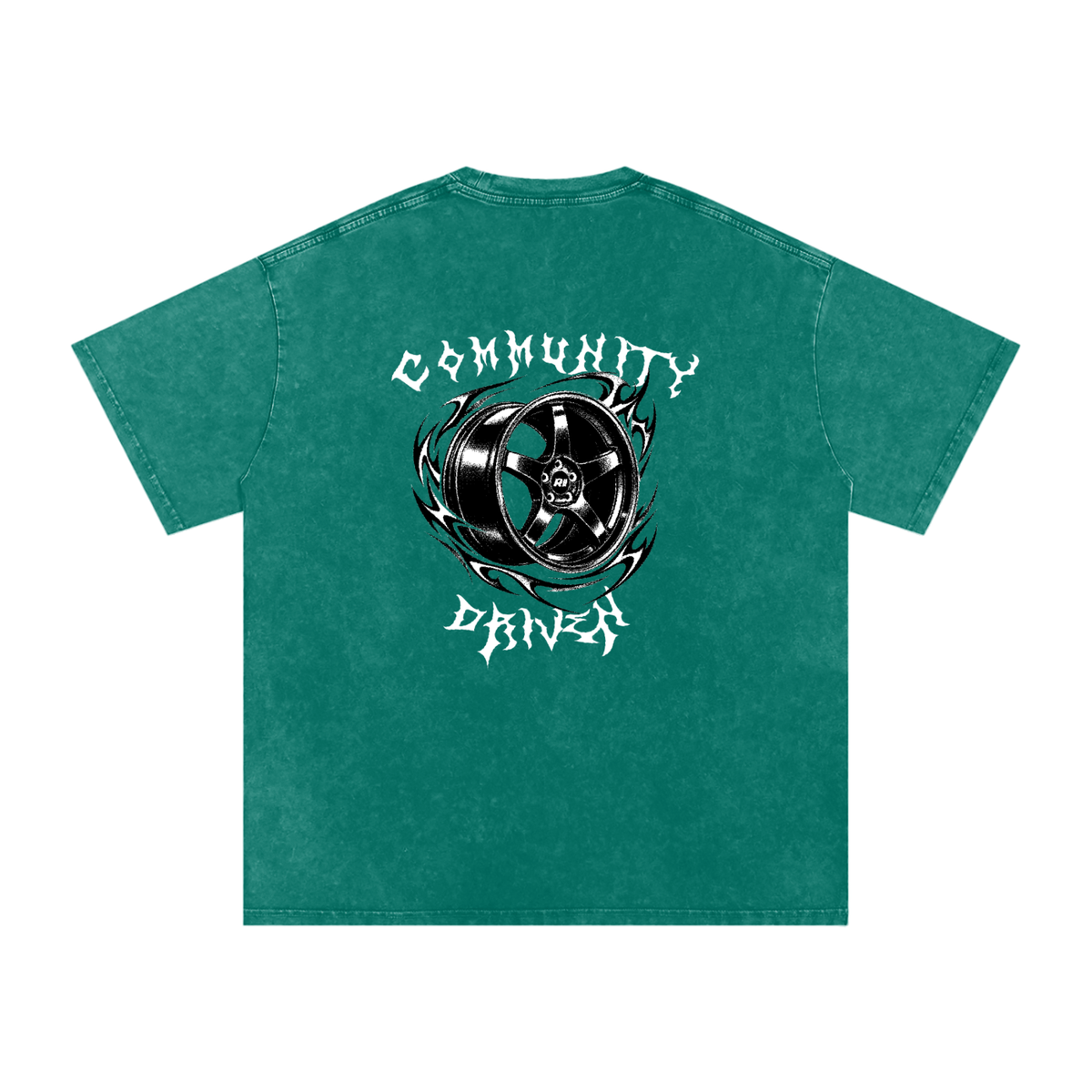 Revv Social Club - Washed Oversized T-Shirt