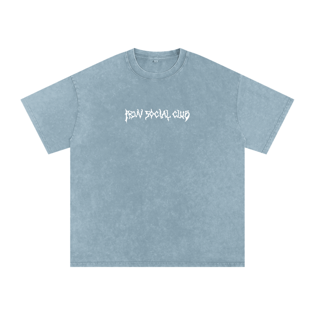 Revv Social Club - Washed Oversized T-Shirt