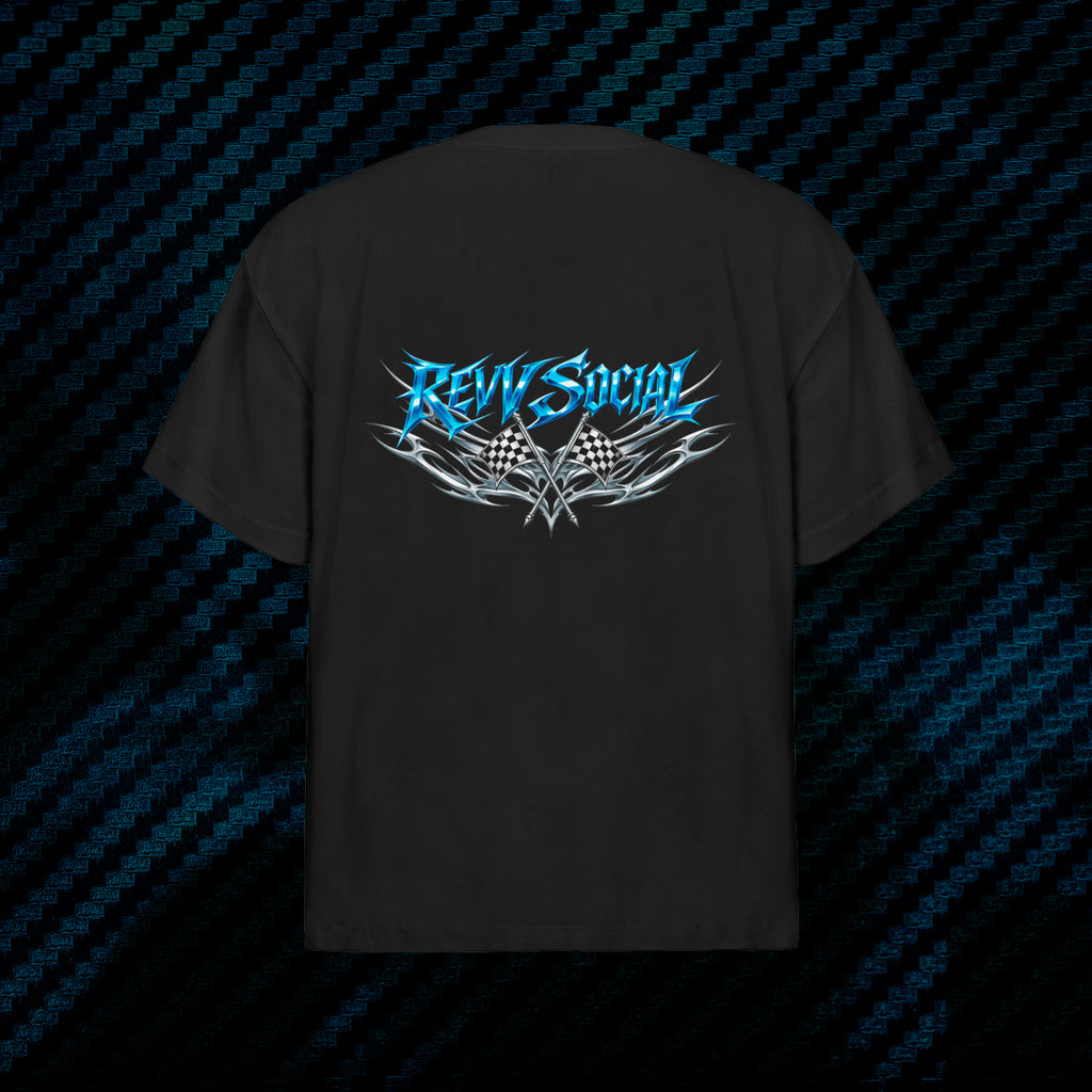 Metal Revv Social - Streetwear Oversized T-Shirt
