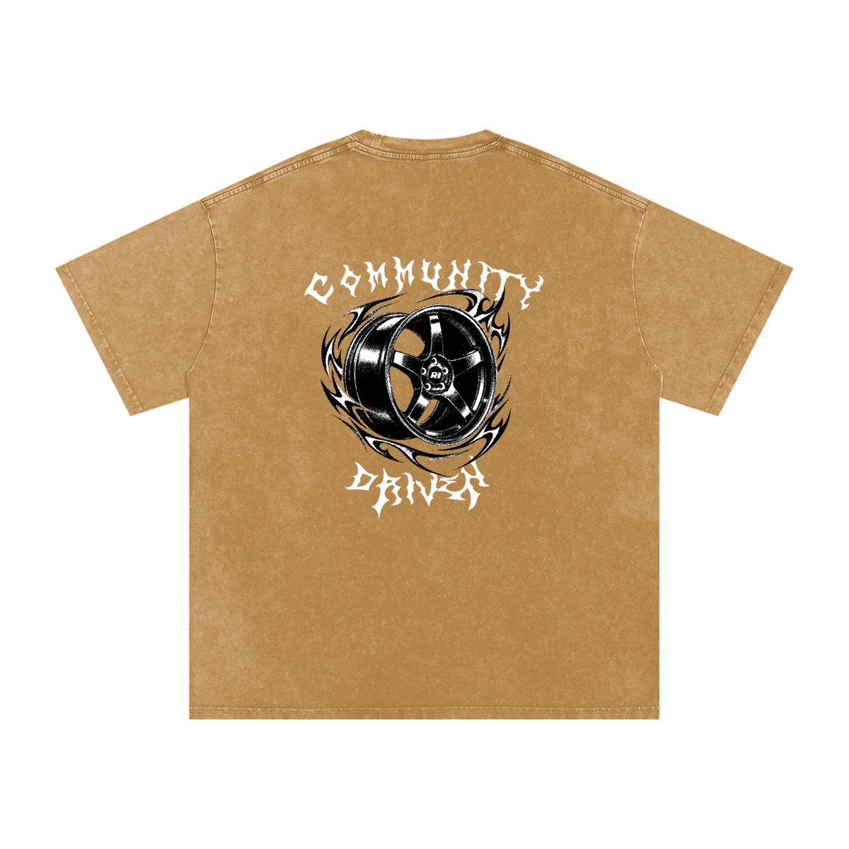 Revv Social Club - Washed Oversized T-Shirt