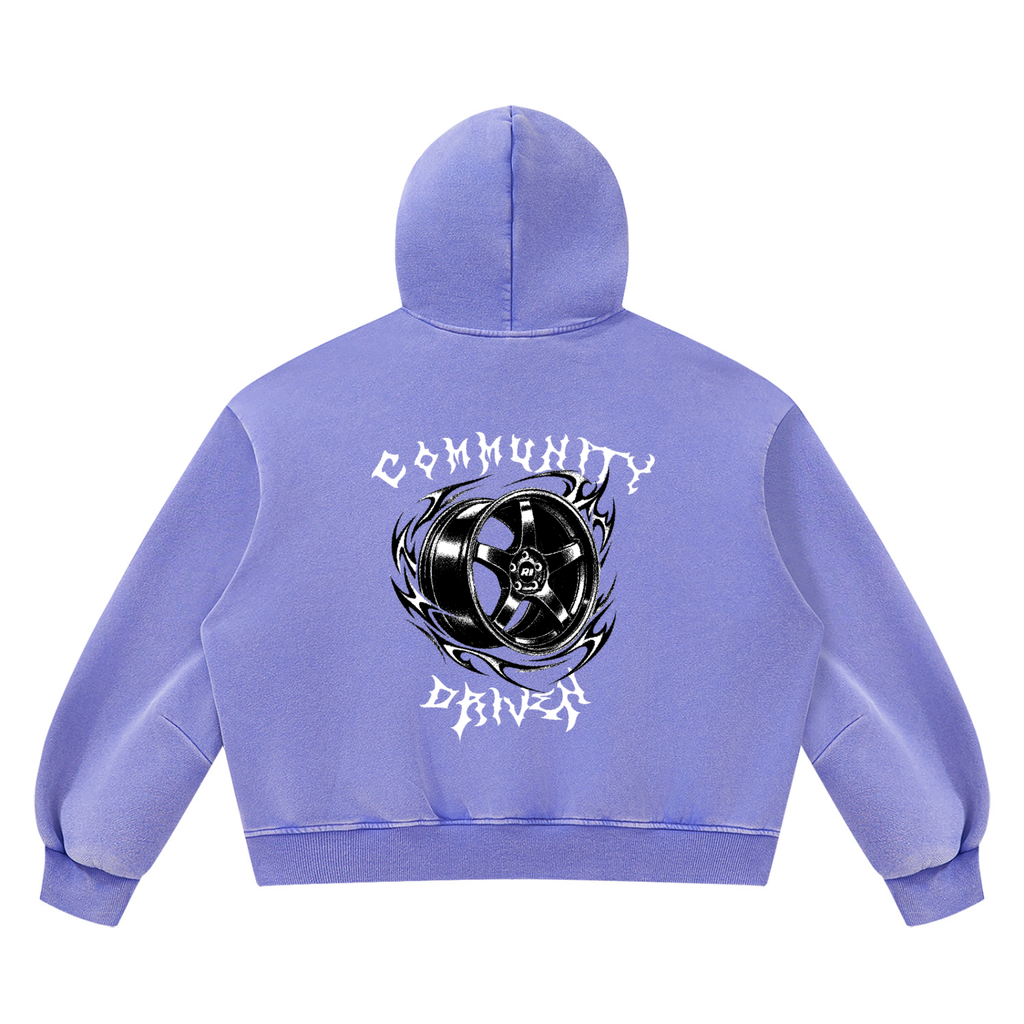 Revv Social Club - Unisex Vintage Boxy Hoodie