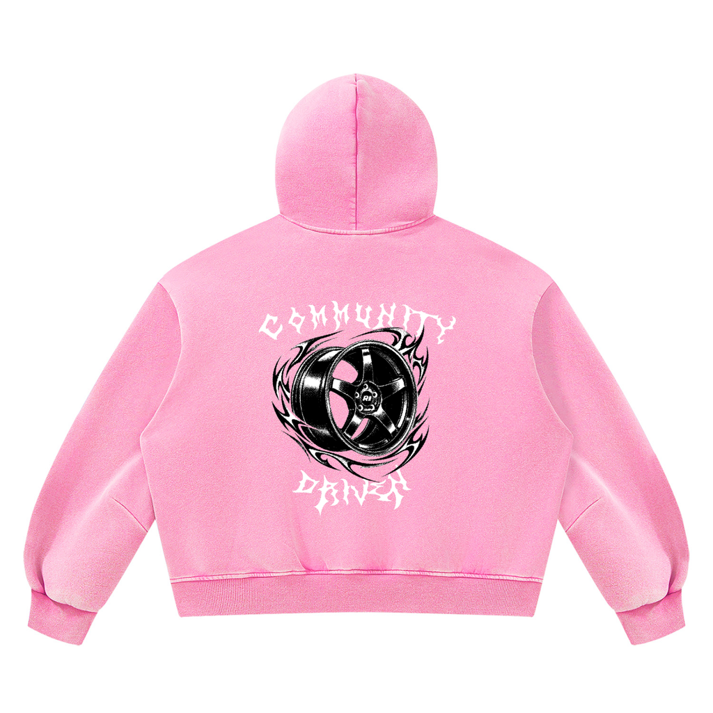 Revv Social Club - Unisex Vintage Boxy Hoodie
