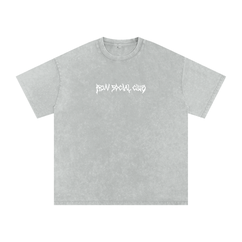 Revv Social Club - Washed Oversized T-Shirt