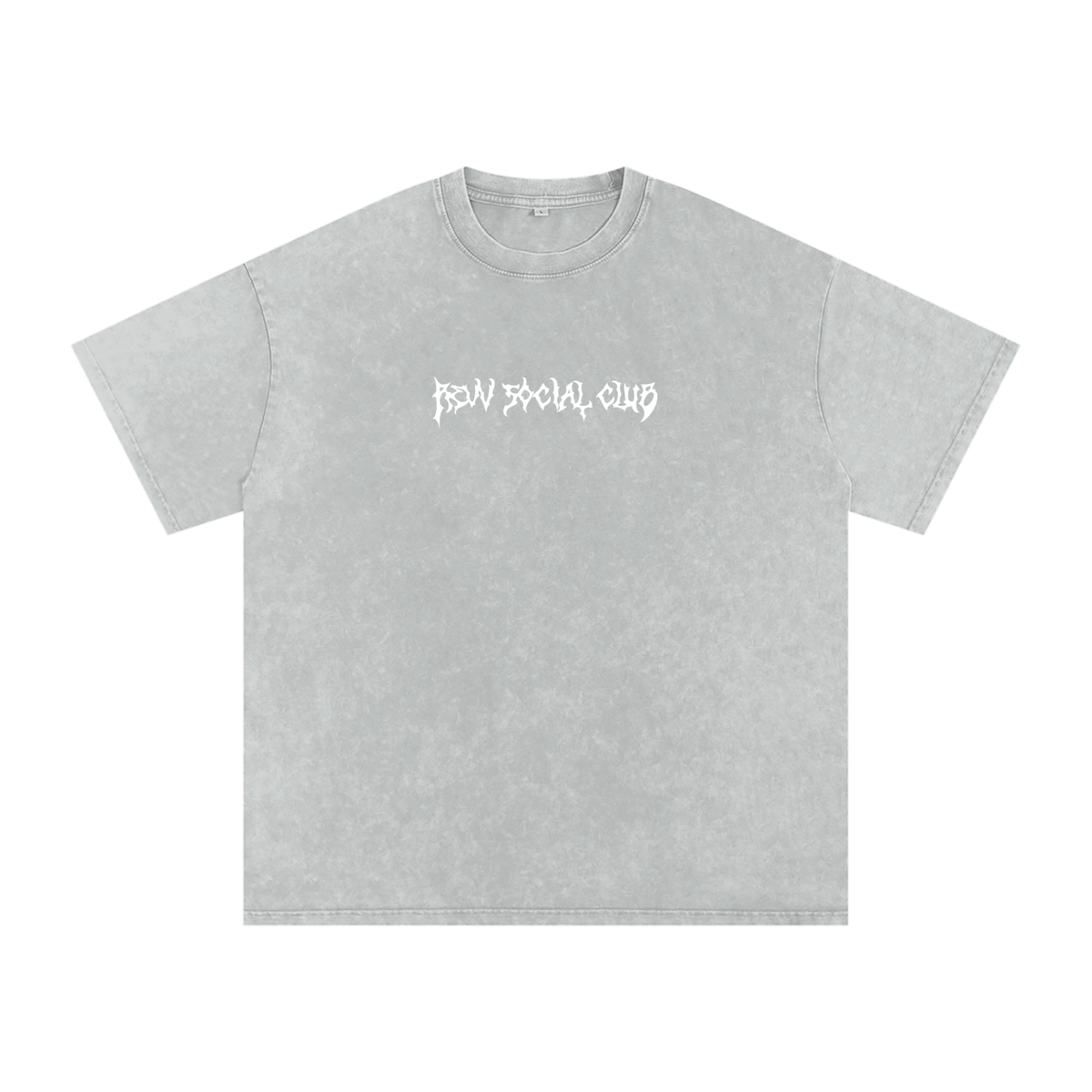 Revv Social Club - Washed Oversized T-Shirt