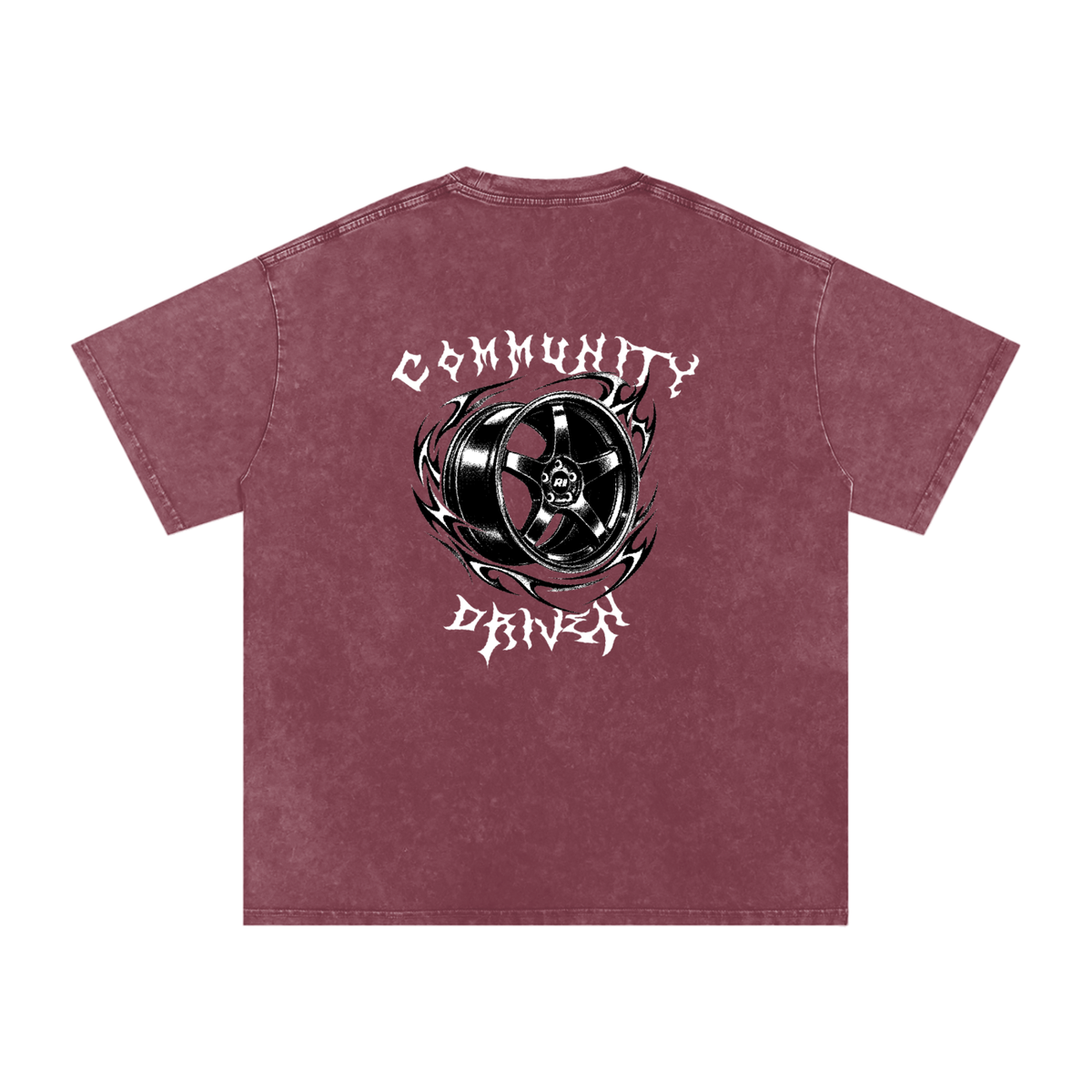 Revv Social Club - Washed Oversized T-Shirt
