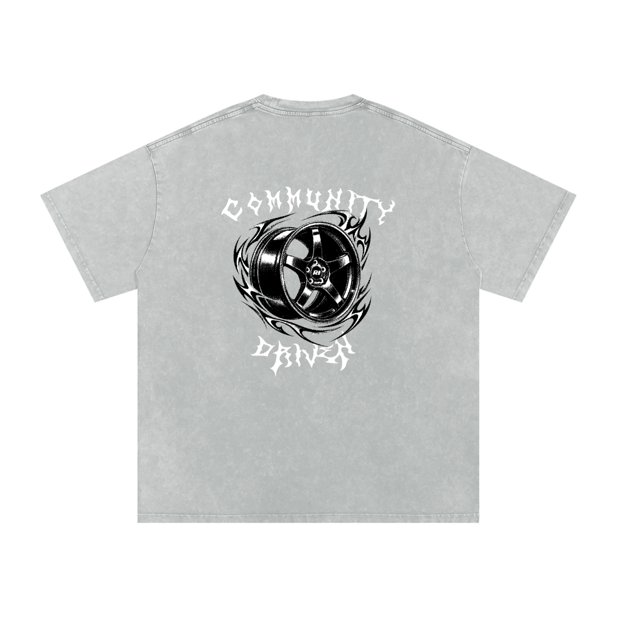 Revv Social Club - Washed Oversized T-Shirt