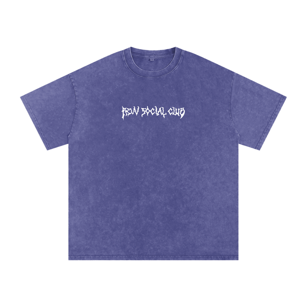 Revv Social Club - Washed Oversized T-Shirt