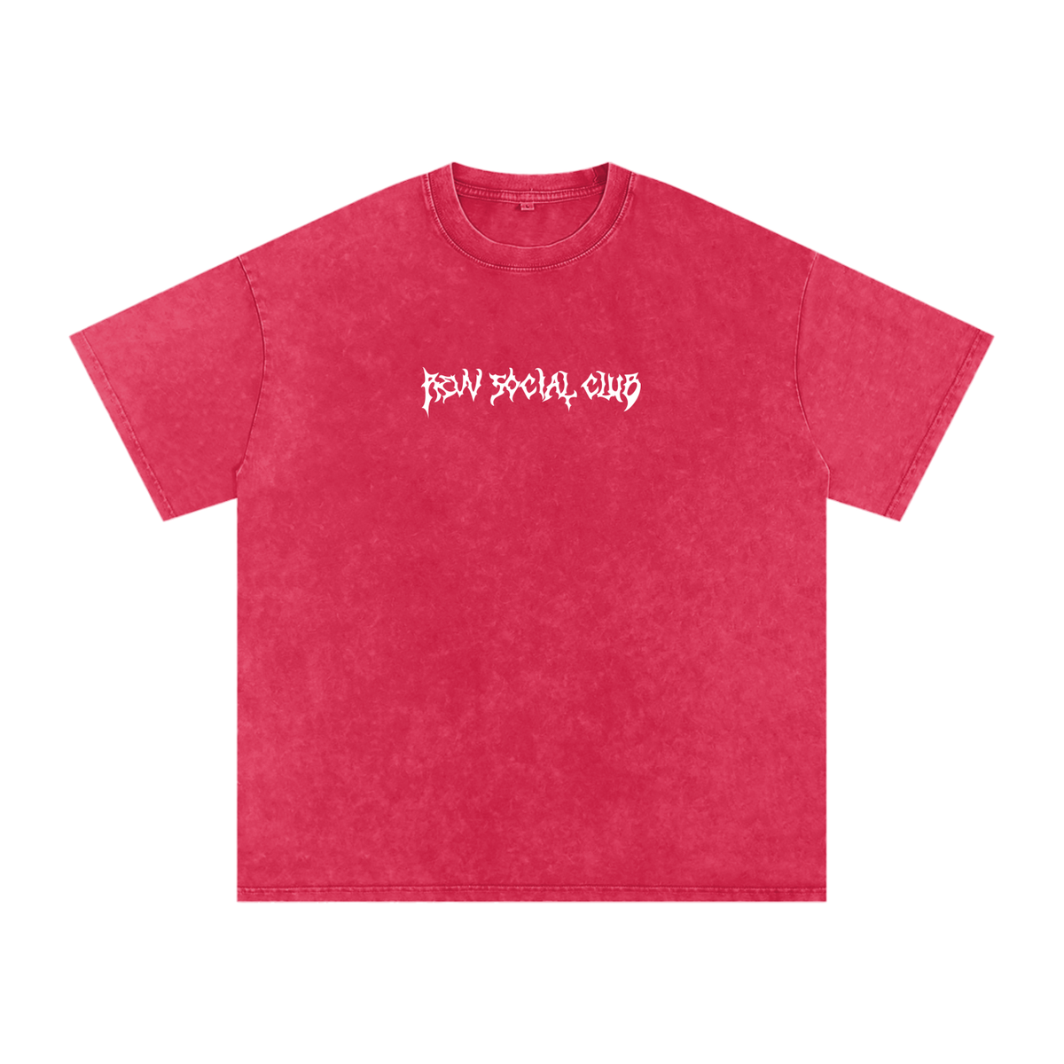 Revv Social Club - Washed Oversized T-Shirt