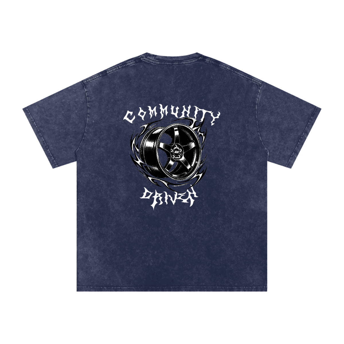 Revv Social Club - Washed Oversized T-Shirt