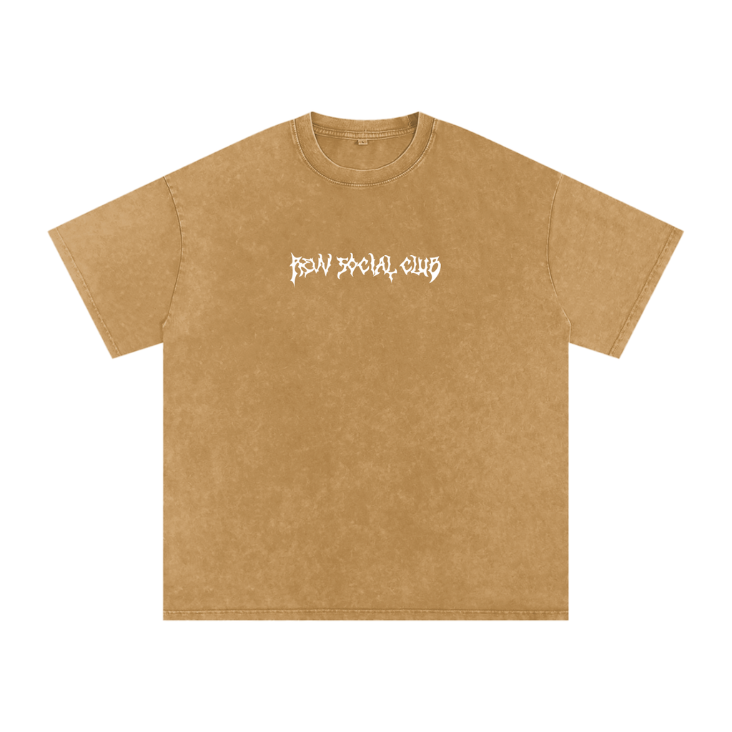 Revv Social Club - Washed Oversized T-Shirt